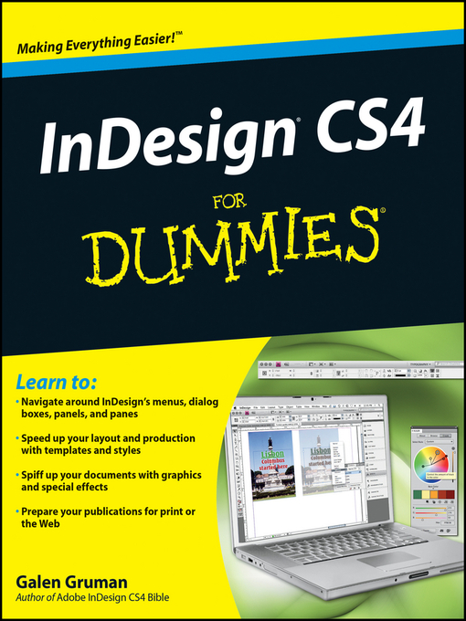 Title details for InDesign CS4 For Dummies® by Galen Gruman - Available